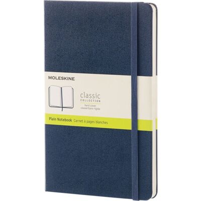 Moleskine classic notitieboek - pocket - hardcover - blanco - saffier blauw Moleskine classic notitieboek - pocket - hardcover - blanco - saffier blauw