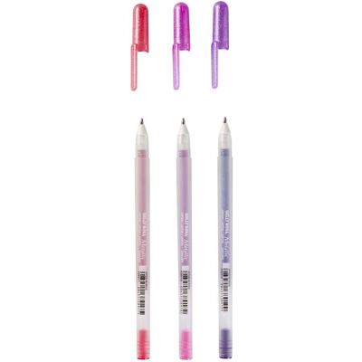 Sakura gelly roll metallic set 3 gelpennen sweets Multi Kleuren Sakura gelly roll metallic set 3 gelpennen sweets Multi Kleuren