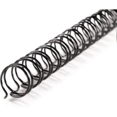 GBC draadruggen wirebind 11 mm capaciteit: 80 blad zwart GBC draadruggen wirebind 11 mm capaciteit: 80 blad zwart