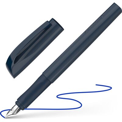 Schneider Schrijfwaren Schneider vulpen - xpect - space blue - m - s-169011 Schneider Schrijfwaren Schneider vulpen - xpect - space blue - m - s-169011
