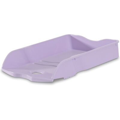 Han brievenbak - re-loop - 259 x 351 x 63mm - pastel paars - stapel- en nestbaar - 100% gerecycled - ha-10298-887 Han brievenbak - re-loop - 259 x 351 x 63mm - pastel paars - stapel- en nestbaar - 100% gerecycled - ha-10298-887