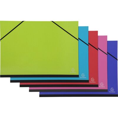 Exacompta 5x iderama® tekenmap met elastiek - 29,7x42cm voor a3 formaat - geassorteerd - 25729e Exacompta 5x iderama® tekenmap met elastiek - 29,7x42cm voor a3 formaat - geassorteerd - 25729e