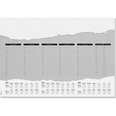 Sigel bureau onderlegger - weekplan - met kalender 2024/2025/2026 - si-ho305 Sigel bureau onderlegger - weekplan - met kalender 2024/2025/2026 - si-ho305