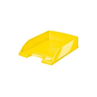 Brievenbakje Leitz WOW 5226 A4 geel Brievenbakje Leitz WOW 5226 A4 geel