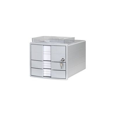 Imp Ladeblok han uls lichtgrijs 3 lades Imp Ladeblok han uls lichtgrijs 3 lades