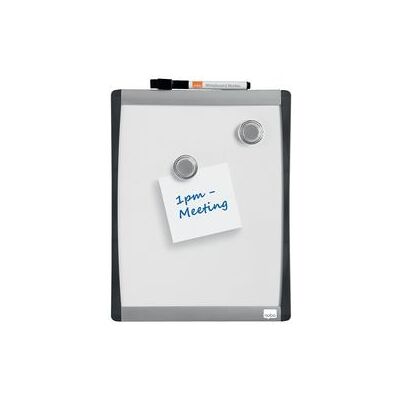 Nobo magnetisch whiteboard - 21,5 x 28 cm - inclusief marker, magneten en foamtape - wit Nobo magnetisch whiteboard - 21,5 x 28 cm - inclusief marker, magneten en foamtape - wit
