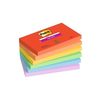 Post-it Super sticky notes 655-6ss-play multikleur Post-it Super sticky notes 655-6ss-play multikleur