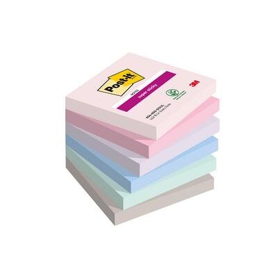 Post-it Super sticky notes soulful kleurenassortiment 90 vellen Post-it Super sticky notes soulful kleurenassortiment 90 vellen
