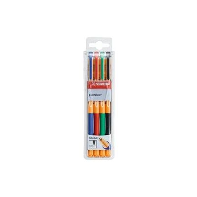 STABILO PointVisco Gelpen - 4 Kleuren Set STABILO PointVisco Gelpen - 4 Kleuren Set