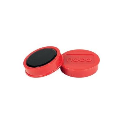 Nobo Whiteboard-magneten 1915307 rood magnetisch Nobo Whiteboard-magneten 1915307 rood magnetisch