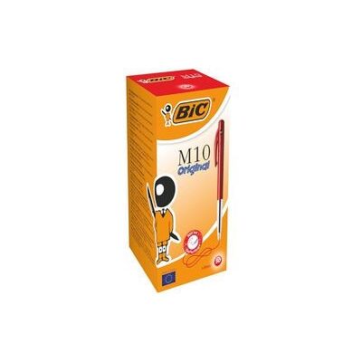 BIC Balpen m-10 rood 0,4mm BIC Balpen m-10 rood 0,4mm