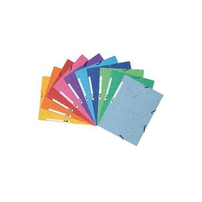Mappen Esselte flappen/elastiek A4 240x320mm assorti Mappen Esselte flappen/elastiek A4 240x320mm assorti