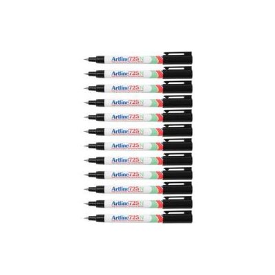 Artline Permanent marker 725 fijn 0,4mm zwart rond milieuvriendelijk sneldrogend Artline Permanent marker 725 fijn 0,4mm zwart rond milieuvriendelijk sneldrogend