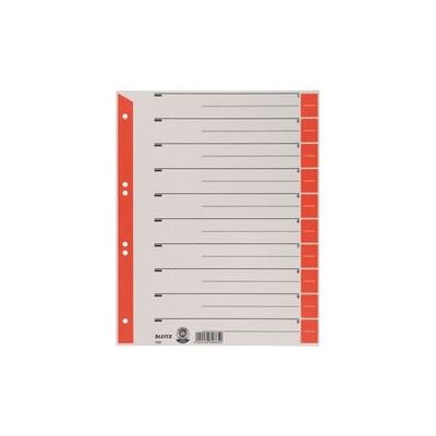 Tabbladen Leitz 230 g/m² Rood Tabbladen Leitz 230 g/m² Rood