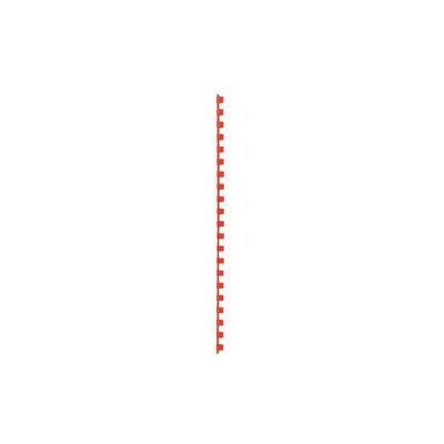 GBC combbind bindruggen rood - a4 - 8 mm - 100 stuks GBC combbind bindruggen rood - a4 - 8 mm - 100 stuks
