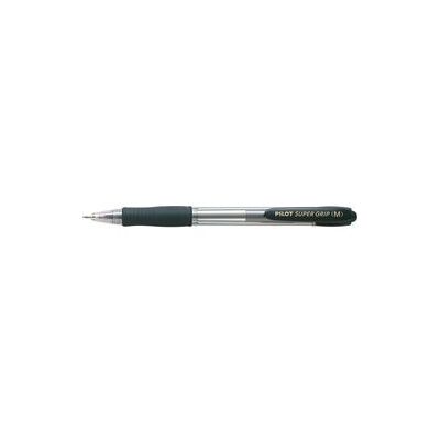 Balpen Pilot Super Grip M zwart 0.32 mm Balpen Pilot Super Grip M zwart 0.32 mm