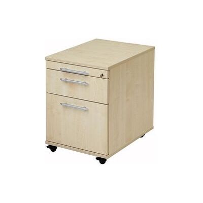 Hammerbacher Ahorn Rollcontainer 42,8x58x59cm - Rollcontainer Hammerbacher Ahorn Rollcontainer 42,8x58x59cm - Rollcontainer