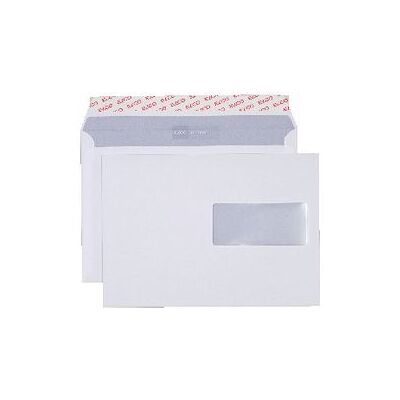 Enveloppen Elco Classic wit 500 stuks 100 g/m² Enveloppen Elco Classic wit 500 stuks 100 g/m²