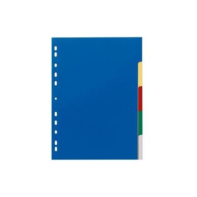 Blanco tabbladen DURABLE 6730 5 tabs 11 Gaten Multikleur Blanco tabbladen DURABLE 6730 5 tabs 11 Gaten Multikleur