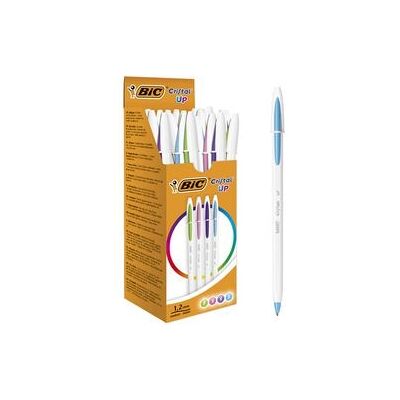 BIC Balpen cristal up fun 0,35 mm kleurenassortiment BIC Balpen cristal up fun 0,35 mm kleurenassortiment