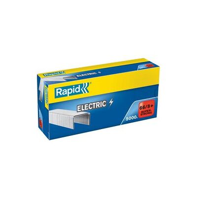 Nietjes Rapid Zilver 66/8+ Staal 5.000 Stuks 50 Vel Nietjes Rapid Zilver 66/8+ Staal 5.000 Stuks 50 Vel