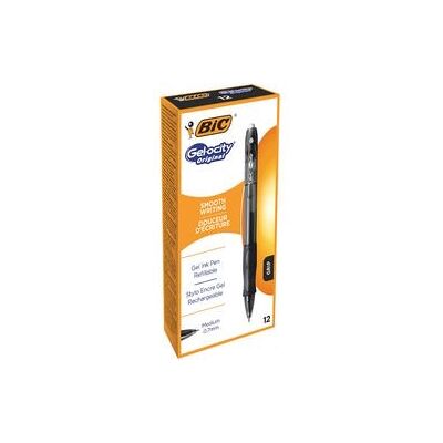 Ty Gel rollerbalpen bic veloci zwart 12 stuks Ty Gel rollerbalpen bic veloci zwart 12 stuks
