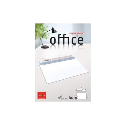 Enveloppen Elco Office B4 25 stuks wit 120 g/m² Enveloppen Elco Office B4 25 stuks wit 120 g/m²