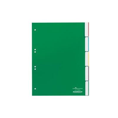 Blanco tabbladen DURABLE 6220 5 tabs 6 Gaten Groen Blanco tabbladen DURABLE 6220 5 tabs 6 Gaten Groen