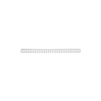 GBC Draagbindruggen wirebind 34 metaal 14mm zilver capaciteit 105vel GBC Draagbindruggen wirebind 34 metaal 14mm zilver capaciteit 105vel