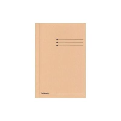 Esselte Mappen 3 flappen folio 240x318mm beige Esselte Mappen 3 flappen folio 240x318mm beige