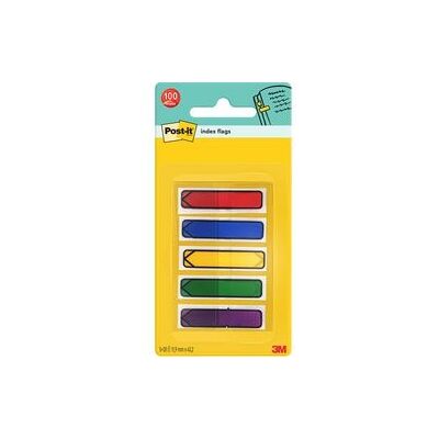Post-it Indextabs 3m 684 12x43mm pijlvorm assorti Post-it Indextabs 3m 684 12x43mm pijlvorm assorti