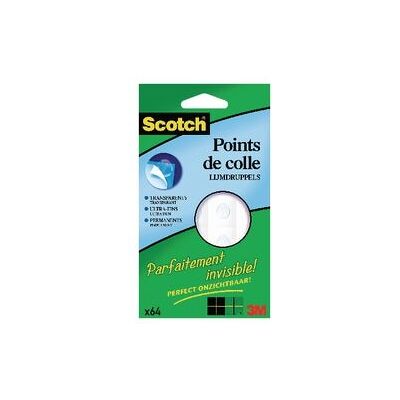 Scotch ® permanente lijmdruppels transparant Scotch ® permanente lijmdruppels transparant
