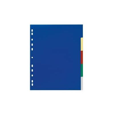 Durable 5 Part Coloured Tab Index - A4+ Durable 5 Part Coloured Tab Index - A4+