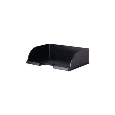 Leitz plus jumbo brievenbak - a4 formaat - zwart - stapelbaar Leitz plus jumbo brievenbak - a4 formaat - zwart - stapelbaar