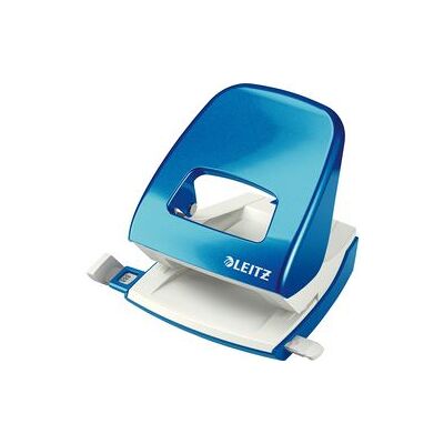 2-Gaats perforator Leitz 5008 8cm metalic blauw 2-Gaats perforator Leitz 5008 8cm metalic blauw