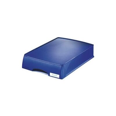 Leitz plus brievenbak met lade - blauw Leitz plus brievenbak met lade - blauw