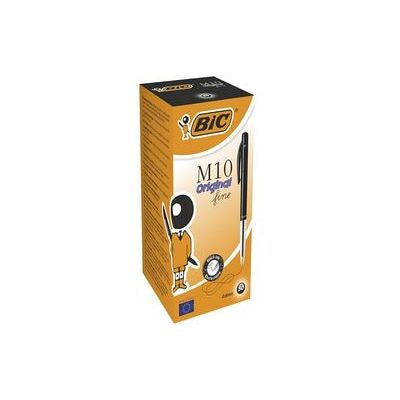BIC Balpen m10 drukknop fijn pak 50 stuks BIC Balpen m10 drukknop fijn pak 50 stuks