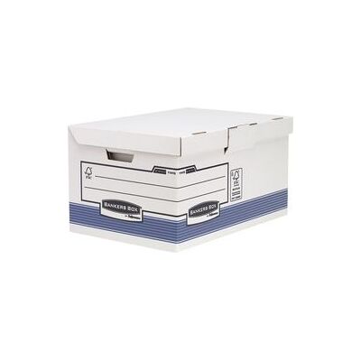 Archiefdozen Fellowes Bankers Box 378 x 293 x 545mm 10 stuks Archiefdozen Fellowes Bankers Box 378 x 293 x 545mm 10 stuks