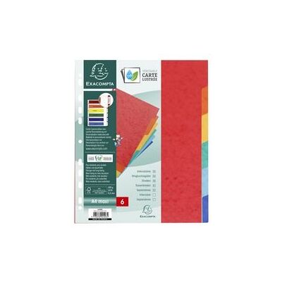 Tabbladen Exacompta. 6 TABS 245X308 cm Tabbladen Exacompta. 6 TABS 245X308 cm
