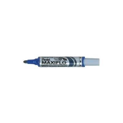 Pentel Whiteboardmarker maxiflo - blauw - rond 3 mm - 1 stuk Pentel Whiteboardmarker maxiflo - blauw - rond 3 mm - 1 stuk