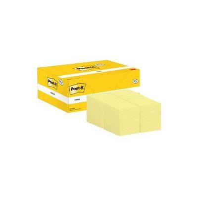 Post-it Zelfklevende notes 38 x 51 mm geel 20 stuks Post-it Zelfklevende notes 38 x 51 mm geel 20 stuks
