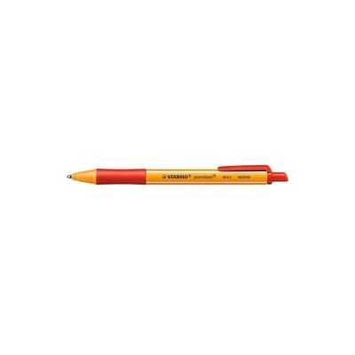 STABILO pointball Rood Milieuvriendelijke CO2-neutrale balpen - 6 kleuren STABILO pointball Rood Milieuvriendelijke CO2-neutrale balpen - 6 kleuren