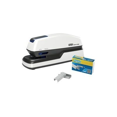 Rapid contactloze elektrische nietmachine optima gripe - nietcapaciteit tot 20 vel - wit Rapid contactloze elektrische nietmachine optima gripe - nietcapaciteit tot 20 vel - wit