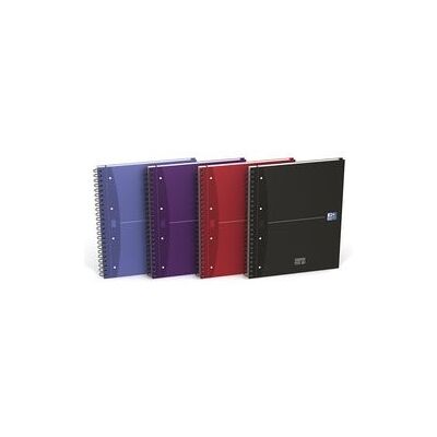 Europeanbook Oxford optik papier 90g/m2 23,5x32,5cm geruit 5x5mm dubbel spiraal Europeanbook Oxford optik papier 90g/m2 23,5x32,5cm geruit 5x5mm dubbel spiraal