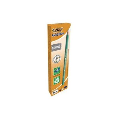 BIC Potlood ecolutions evolution hb grijs BIC Potlood ecolutions evolution hb grijs