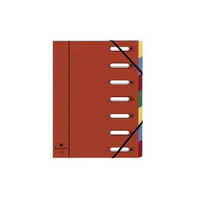 Verzamelmap Exacompta Harmonika 55075E 7 vakken rood Verzamelmap Exacompta Harmonika 55075E 7 vakken rood