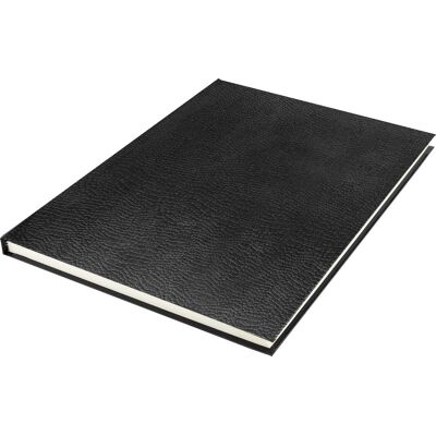 Kangaro k-5321 schetsboek a4 creme 120gr blanco papier, 140 blz hard cover imprint slang zwart Kangaro k-5321 schetsboek a4 creme 120gr blanco papier, 140 blz hard cover imprint slang zwart