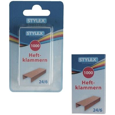 Toppoint nietjes 24/6 1000 stuks Toppoint nietjes 24/6 1000 stuks