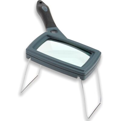 Carson steelloep met rubberen handvat 2,5x85mm Carson steelloep met rubberen handvat 2,5x85mm