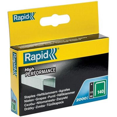 Rapid nr. 140 vlakdraadnieten 10 mm, 2.000 stuks - 11910731 Rapid nr. 140 vlakdraadnieten 10 mm, 2.000 stuks - 11910731